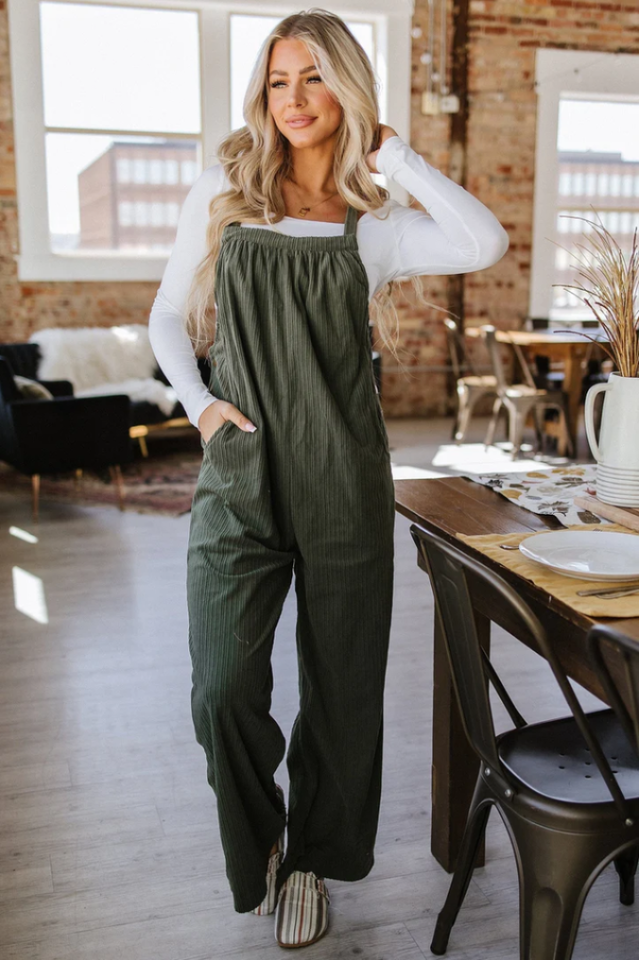 Monson Corduroy Overalls | Dress In Beauty