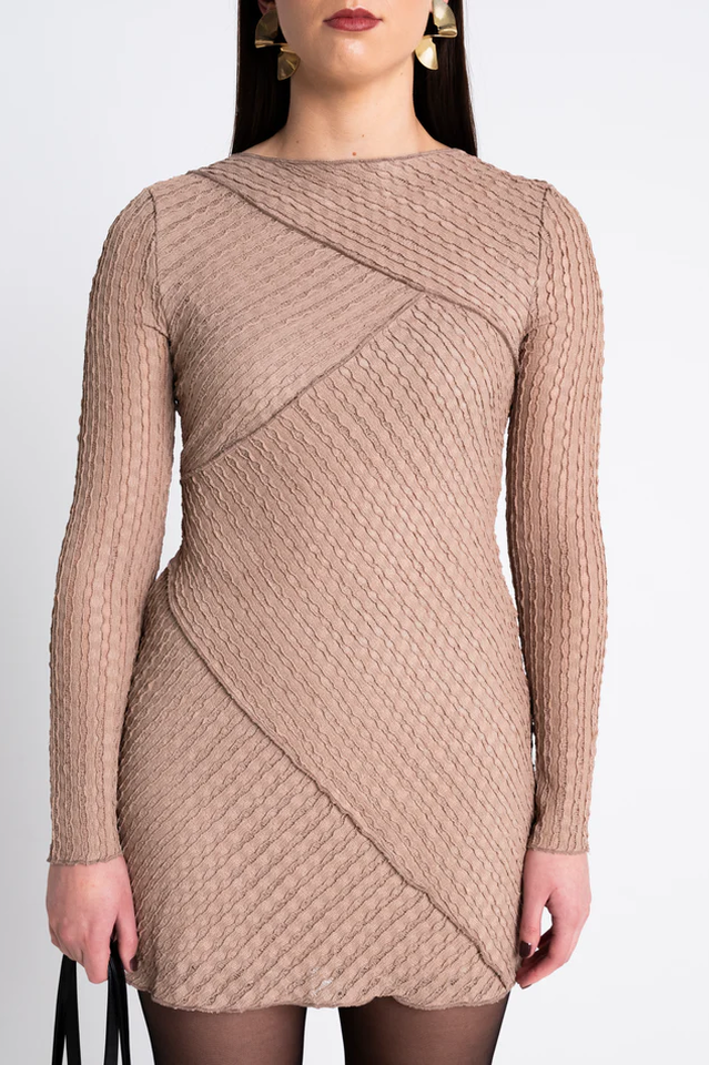 Celaena Long-Sleeve Mini Dress | Dress In Beauty