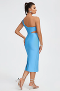 Flower Applique Midi Bandage Dress | Dress In Beauty