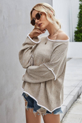 Crew Neck Pullover Long Sleeve Sweater | Dress In Beauty
