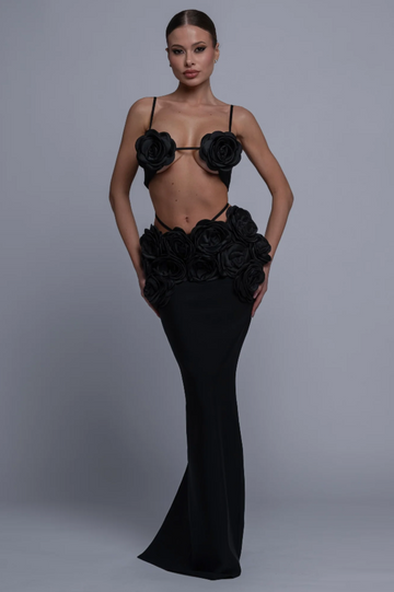 Irma Flower Bandage Skirt Set | Dress In Beauty