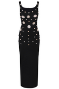 Dismas Rhinestone Ruched Dress | Dress In Beauty