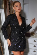 Twilight Spark Blazer Dress | Dress In Beauty