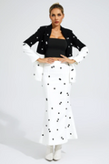 Theobald Polka Dot Sequins Blazer Set | Dress In Beauty
