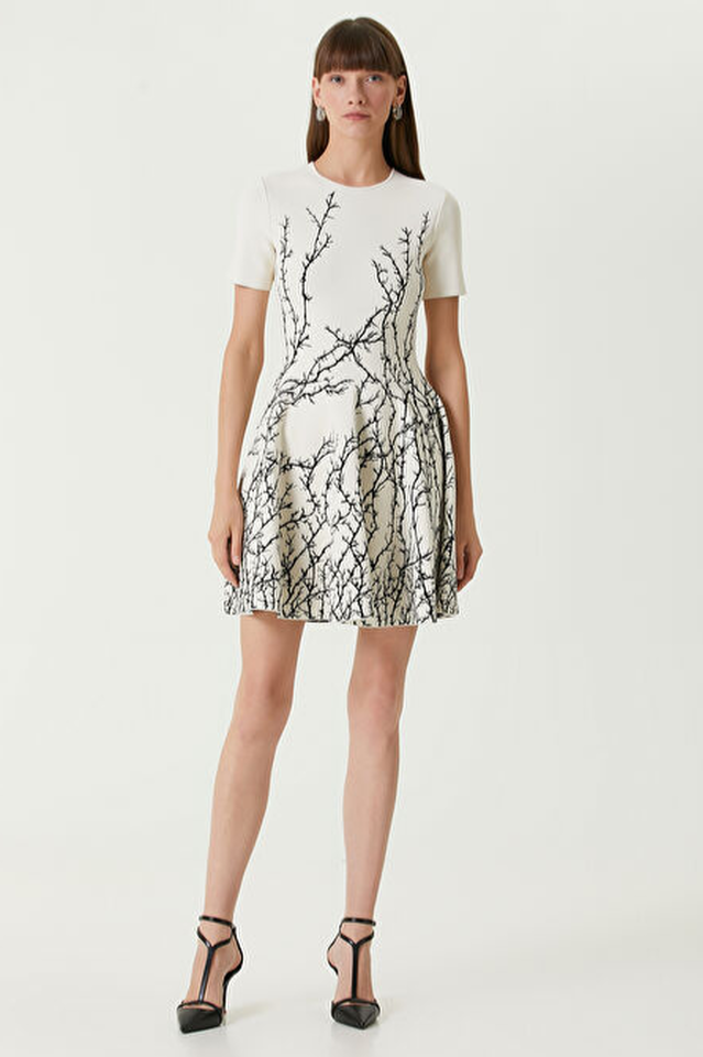 Short Sleeve A Line Dress | Dress In Beauty