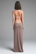 SKIMS Halter Long Dress | Dress In Beauty