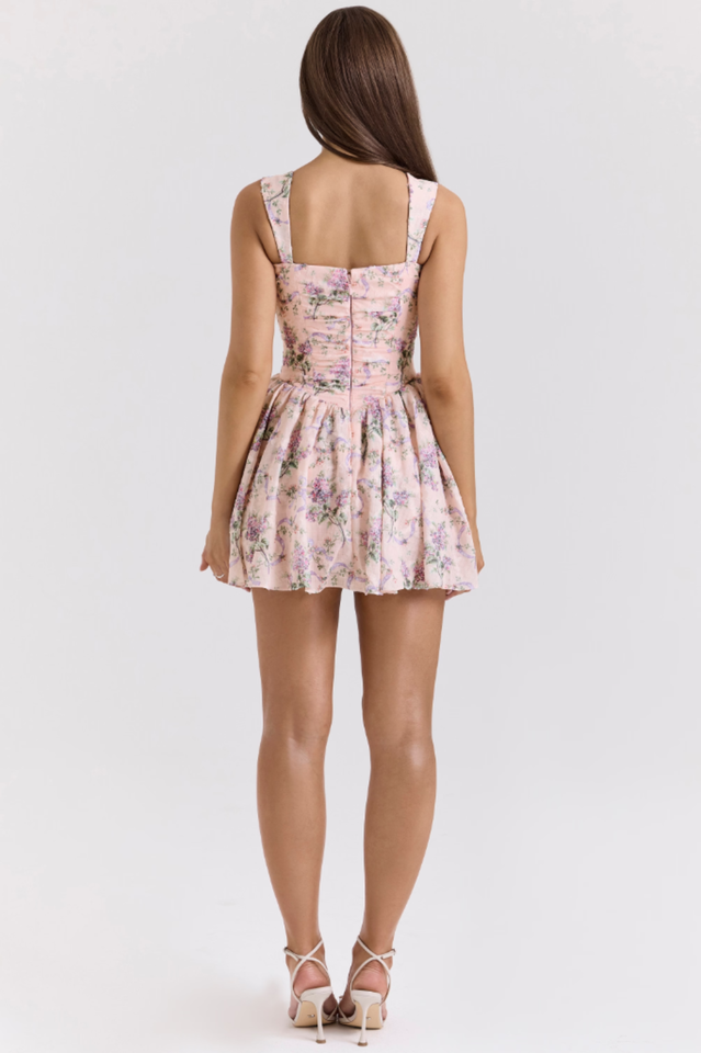 Ophelia Ribbon Print Dress | Dress In Beauty