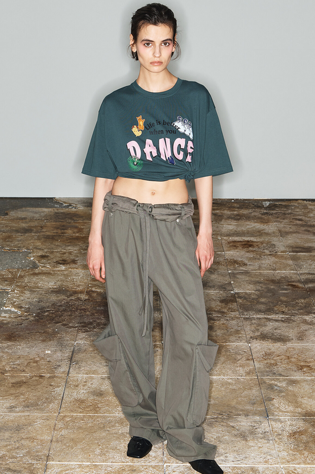 OPEN YY Rolled Waist Cargo Pants | Dress In Beauty