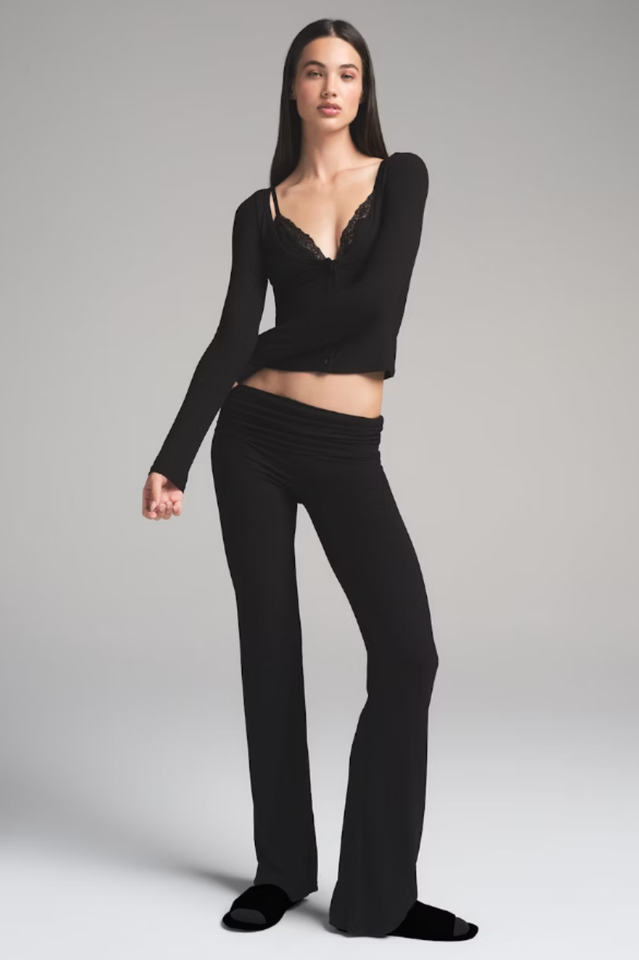 Long Sleeve Top With Bralette | Dress In Beauty