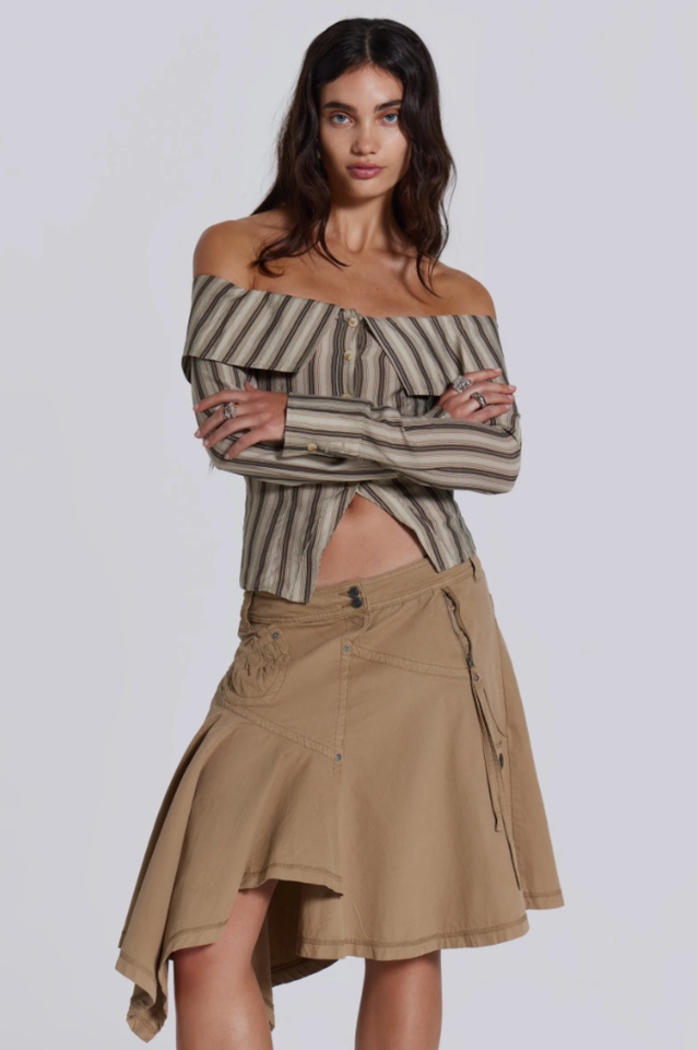 Emra Off The Shoulder Shirt | Dress In Beauty