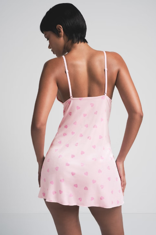 SKIMS Velvet Lace Slip Dress | Dress In Beauty