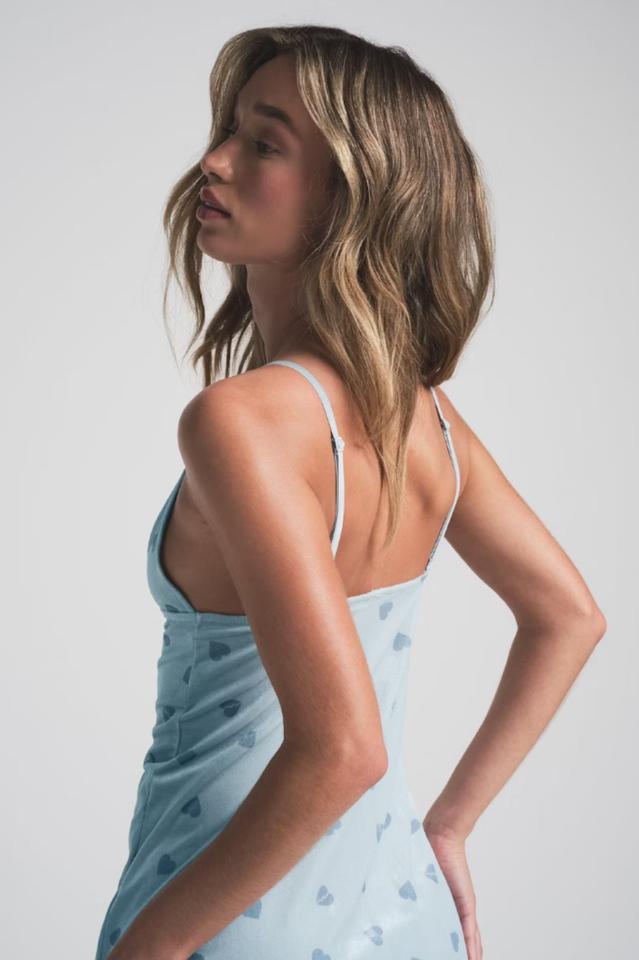 SKIMS Velvet Lace Slip Dress | Dress In Beauty