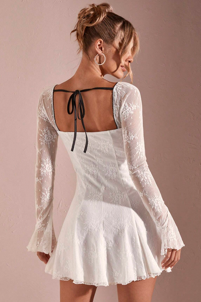 Ruffled Hem Pleated Dress | Dress In Beauty