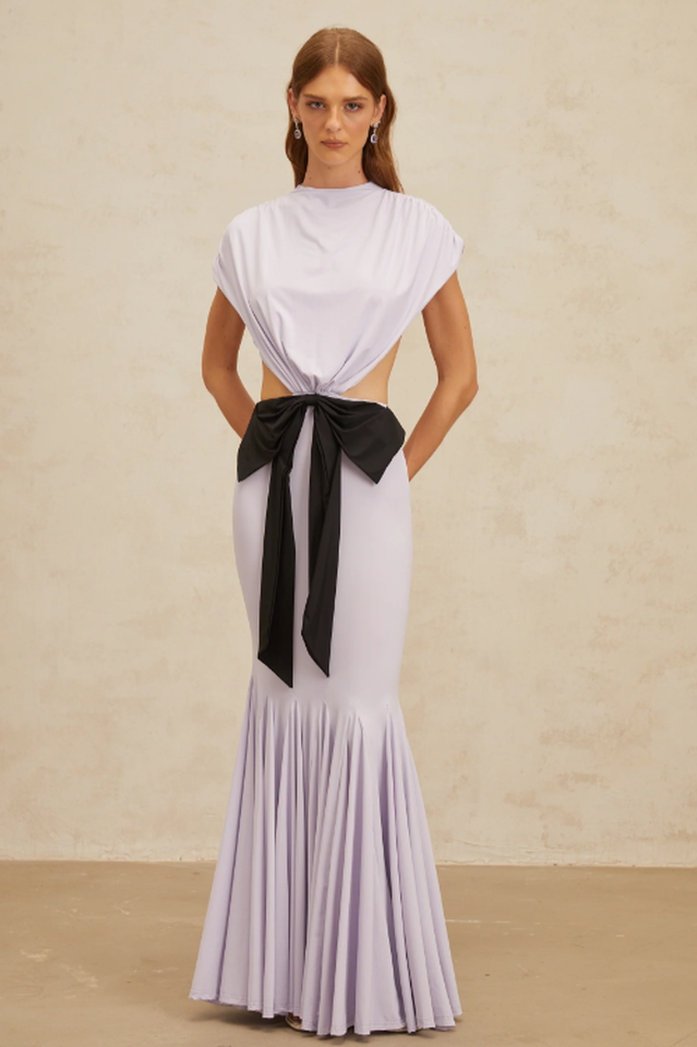 Manon Bowknot Cut-Out Maxi Dress | Dress In Beauty
