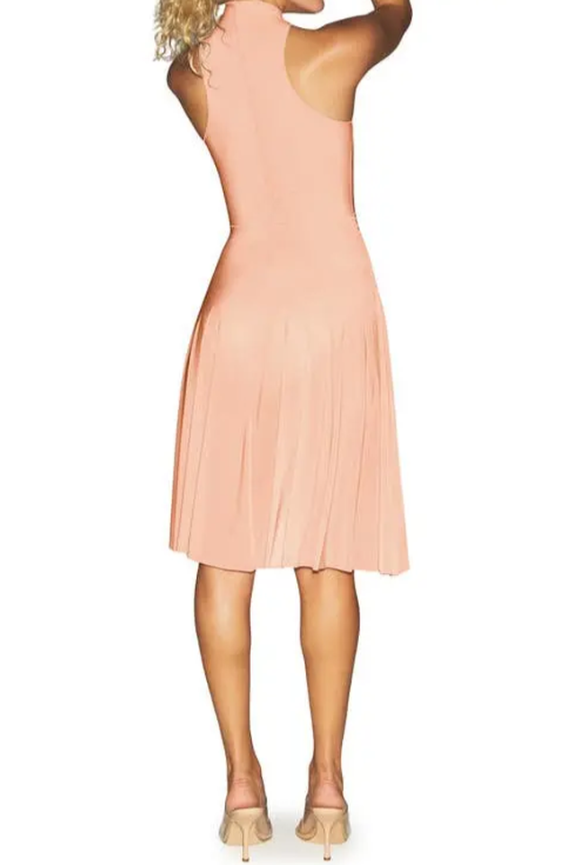 High Neck A Line Dress | Dress In Beauty