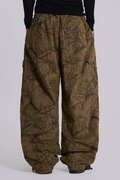 Forest Camo Parachute Pants | Dress In Beauty