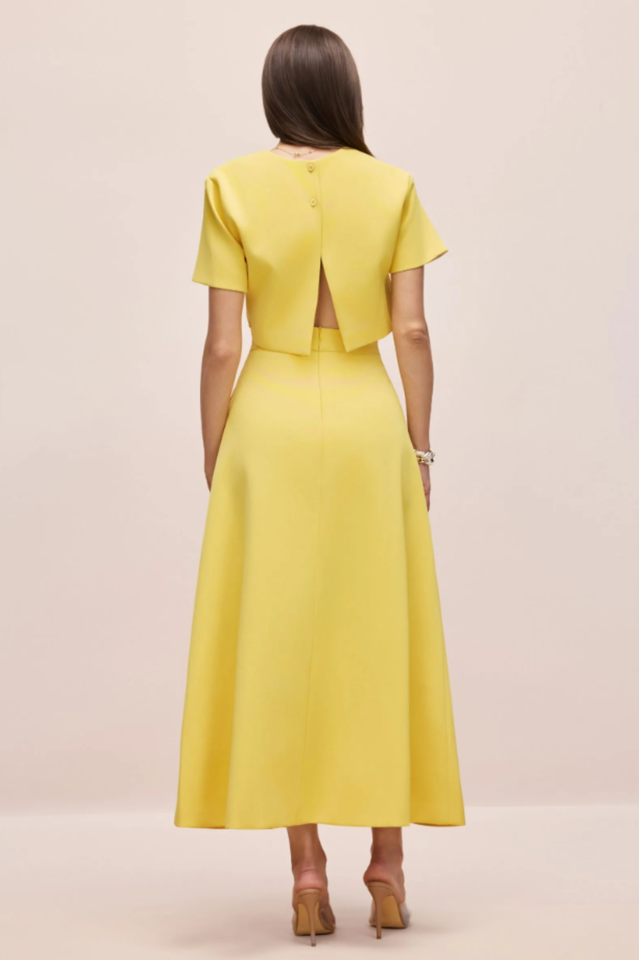 Angelica Floral Applique Skirt Set | Dress In Beauty