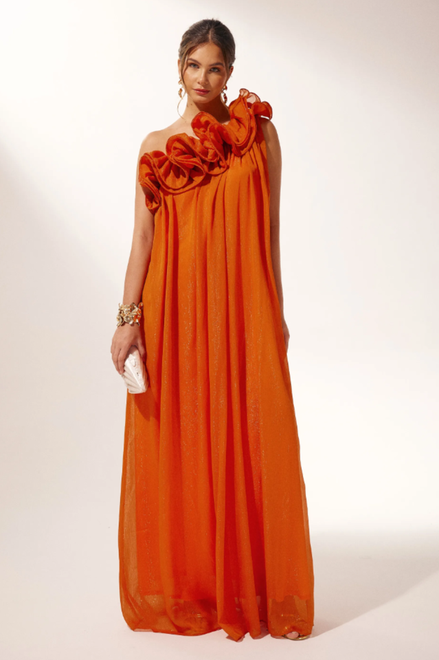 Hedda One Shoulder Floral Maxi Dress | Dress In Beauty