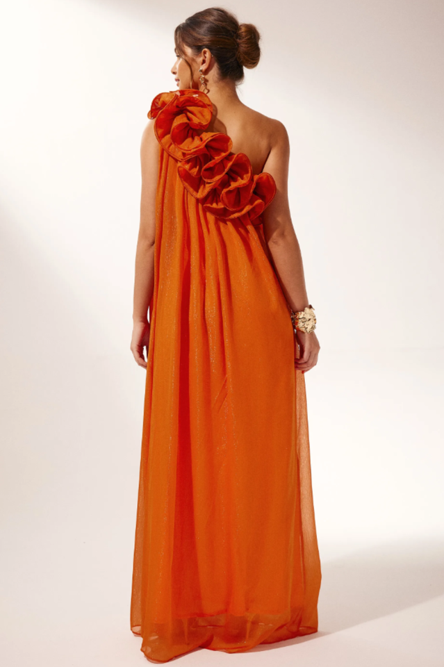 Hedda One Shoulder Floral Maxi Dress | Dress In Beauty