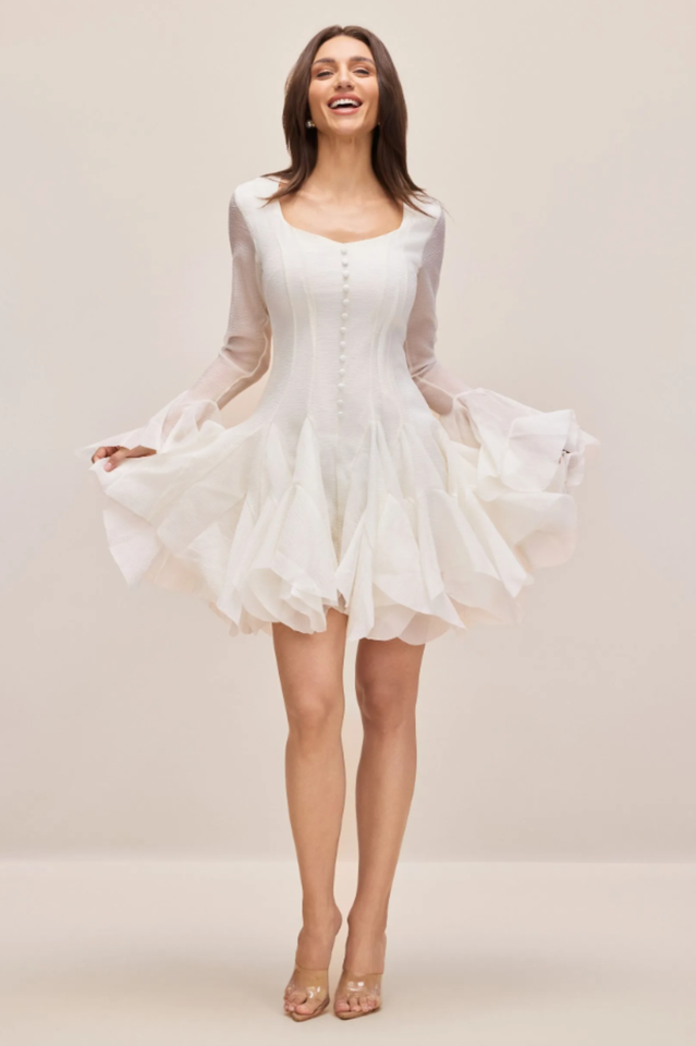 Miranda Asymmetric Hem Mini Dress | Dress In Beauty