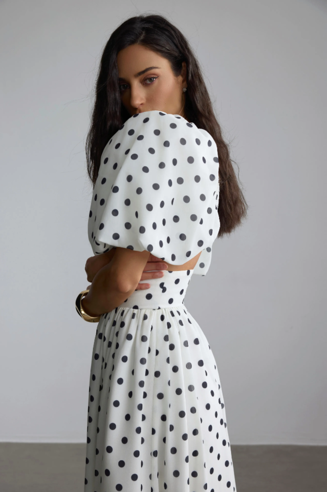 Ellie Polka Dot Skirt Set | Dress In Beauty