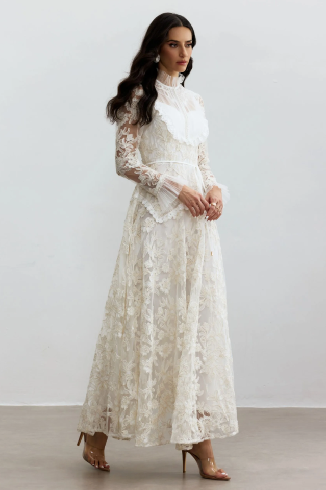 Alice Floral Lace Maxi Dress | Dress In Beauty