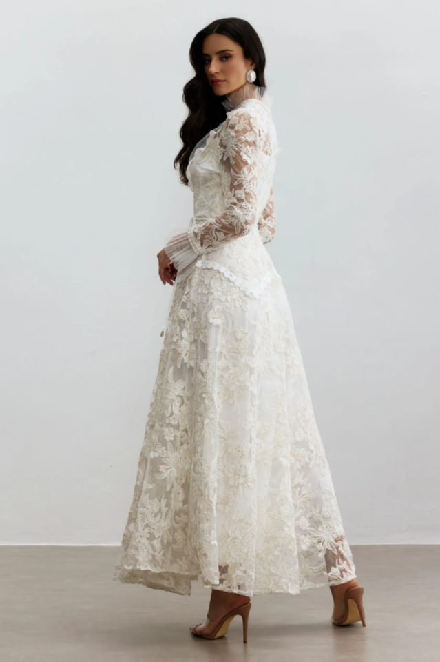 Alice Floral Lace Maxi Dress | Dress In Beauty