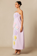 Louisa Floral Applique Maxi Dress | Dress In Beauty