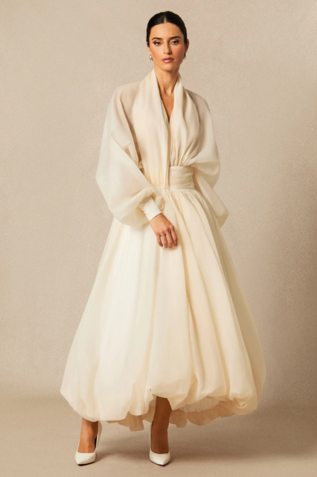 Lilly Puff Sleeve Maxi Dress | Dress In Beauty