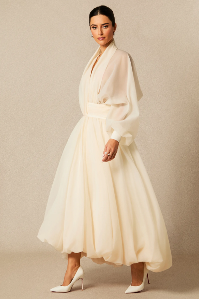 Lilly Puff Sleeve Maxi Dress | Dress In Beauty