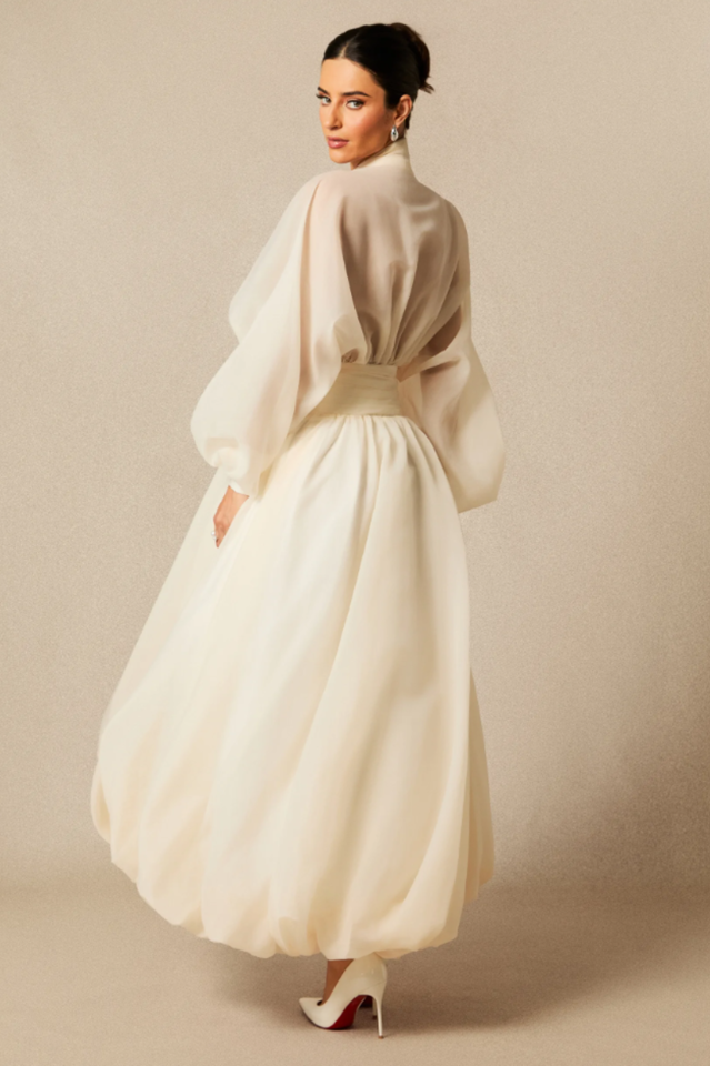 Lilly Puff Sleeve Maxi Dress | Dress In Beauty