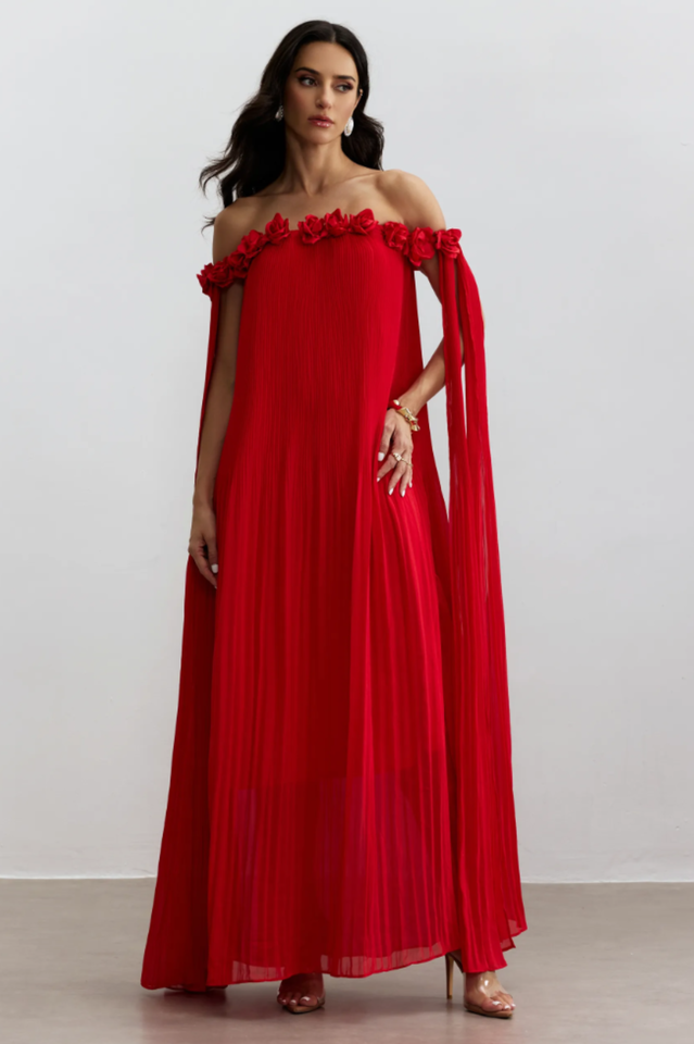 Regina Rosette Detail Maxi Dress | Dress In Beauty