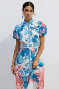 Karen Floral Print Midi Dress | Dress In Beauty