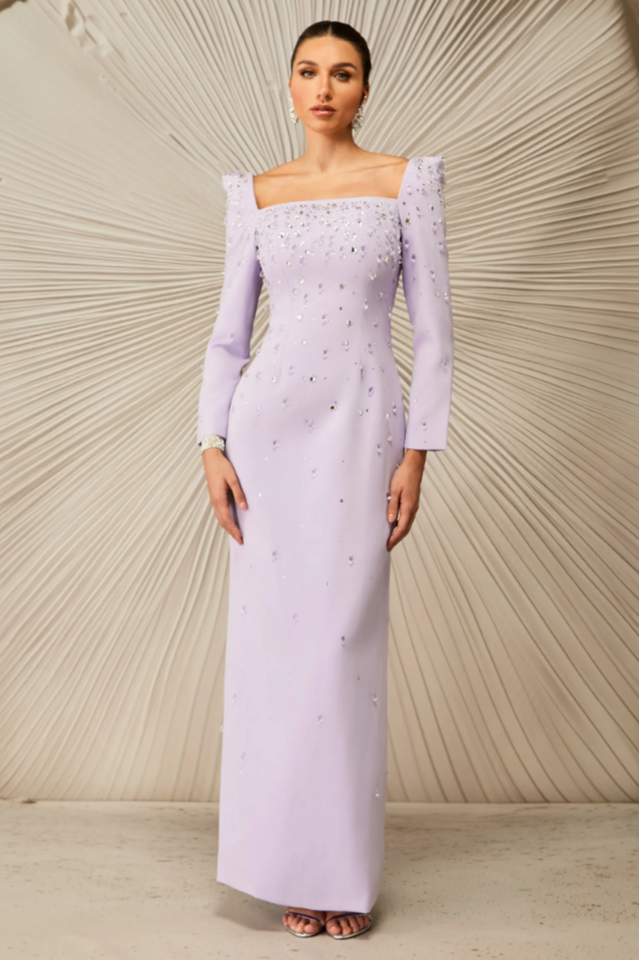 Isabella Crystal Embellished Maxi Dress | Dress In Beauty
