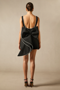 Cecila Bowknot Pearl Backless Mini Dress | Dress In Beauty