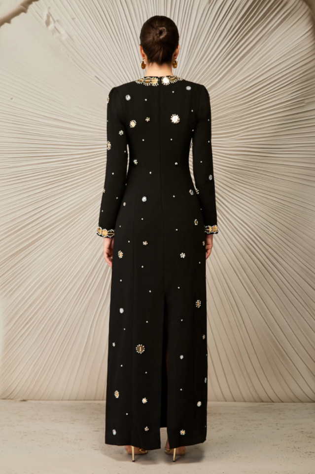 Lauryn Crystal Embellished Maxi Dress | Dress In Beauty