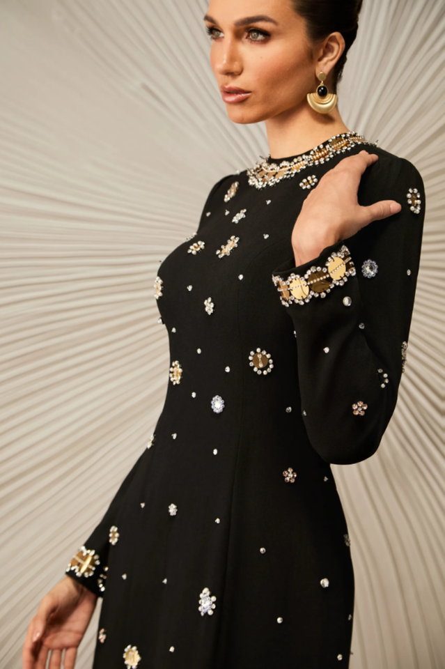 Lauryn Crystal Embellished Maxi Dress | Dress In Beauty