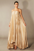 Louisa Strapless Pleated Maxi Dress | Dress In Beauty