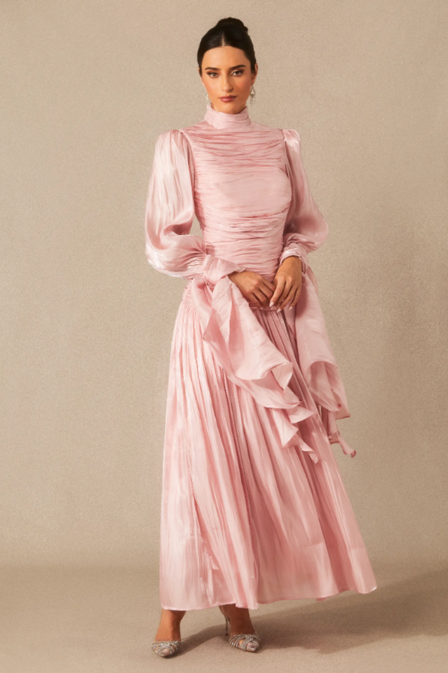 Kinsley Ruched Bodice Maxi Dress | Dress In Beauty