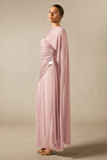 Aubrie Draped Cape Maxi Dress | Dress In Beauty
