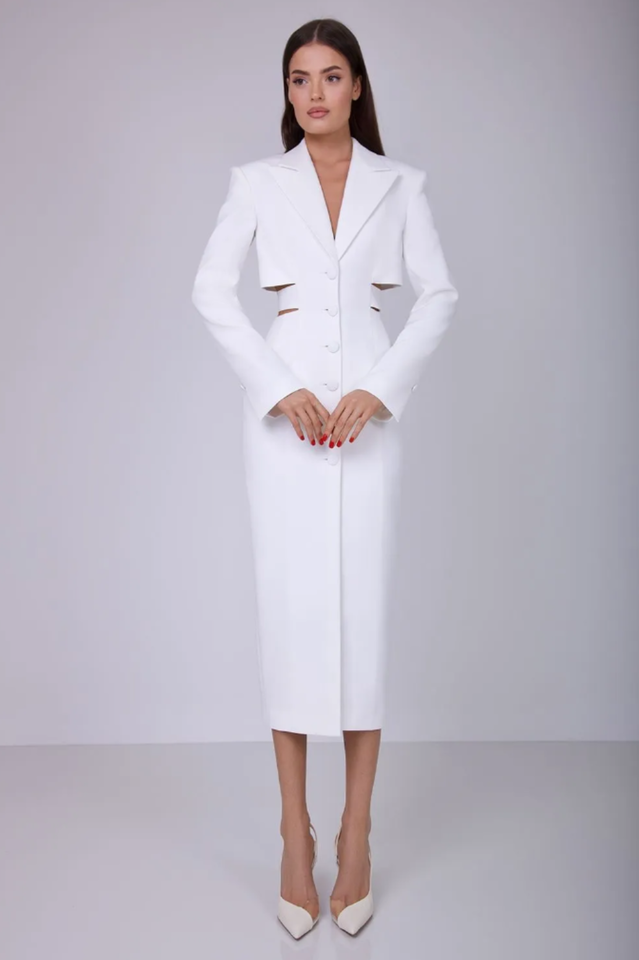 Antonia Cut Out Blazer Midi Dress | Dress In Beauty