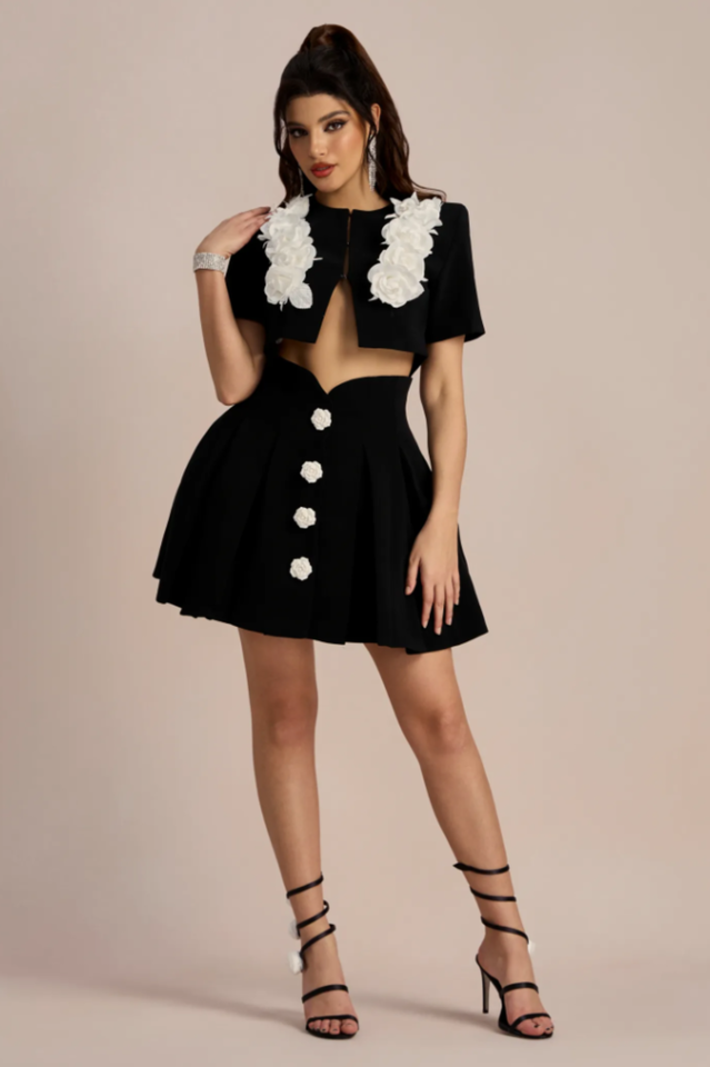 Selena Rose Embellished Set | Dress In Beauty