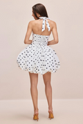 Vivianne Polka Dot Bubble Hem Dress | Dress In Beauty