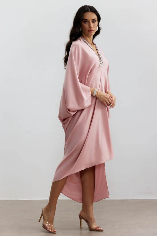 Tasha Embellished V Neck Maxi Kaftan | Dress In Beauty