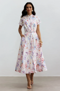 Muriel Floral Print Midi Dress | Dress In Beauty