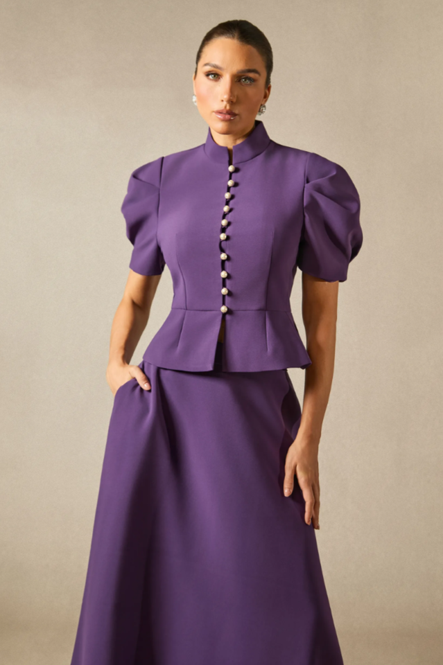 Rosie Puff Sleeve Top & Maxi Skirt Set | Dress In Beauty