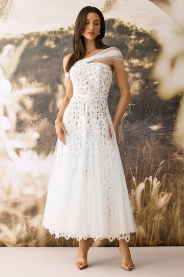 Martina Lace Embroidery Maxi Dress | Dress In Beauty