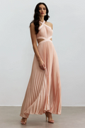 Eliza Pleated Cutout Maxi Dress | Dress In Beauty