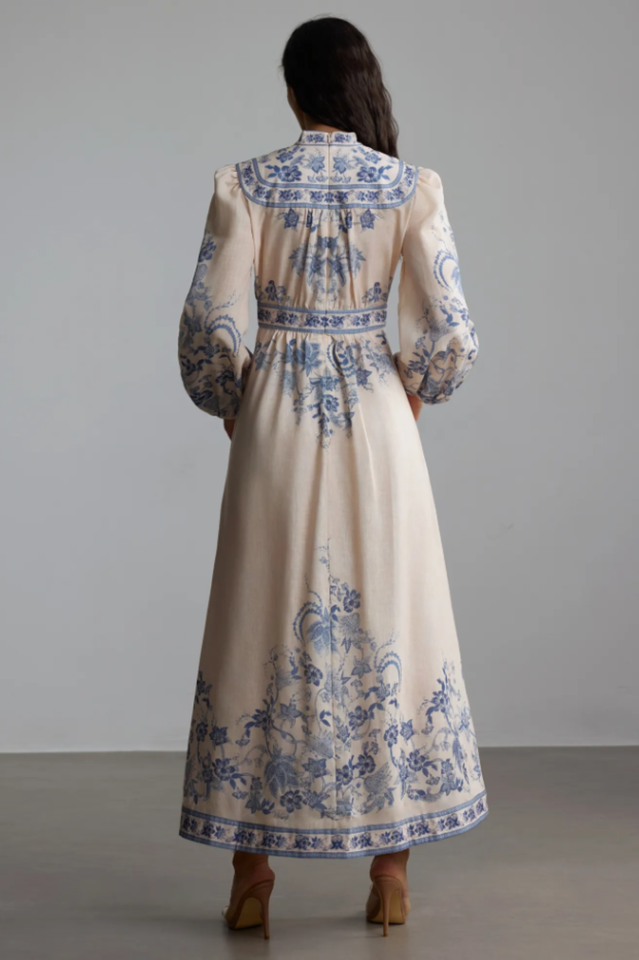 Melody Patterned Print Maxi Dress | Dress In Beauty