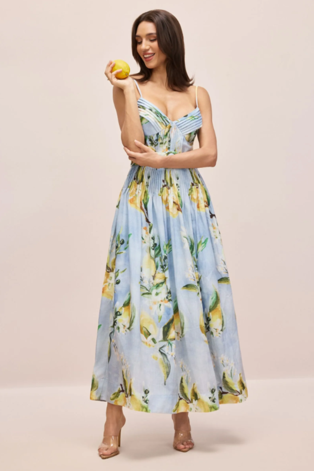 Joyce Spaghetti Strap Maxi Dress | Dress In Beauty